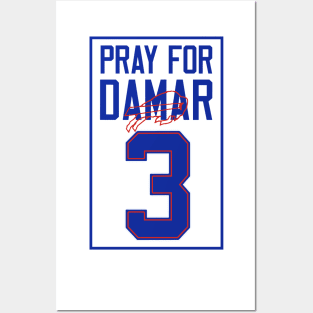 Pray for 3 damar Posters and Art